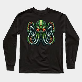 Biomech Cthulhu Overlord S01 D39 Long Sleeve T-Shirt